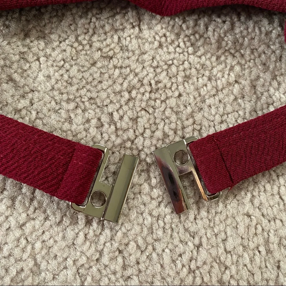 Burgundy bikini - Picture 5 of 13